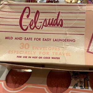 Celsuds 1940s-1950s Laundry Envelopes